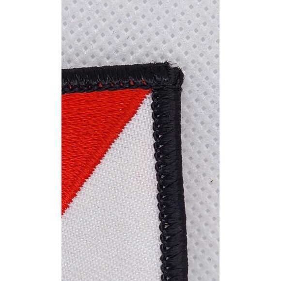 Stallion Shield Patch – Black, Red, and White Hat or Lapel Accessory - Picture 3 of 7